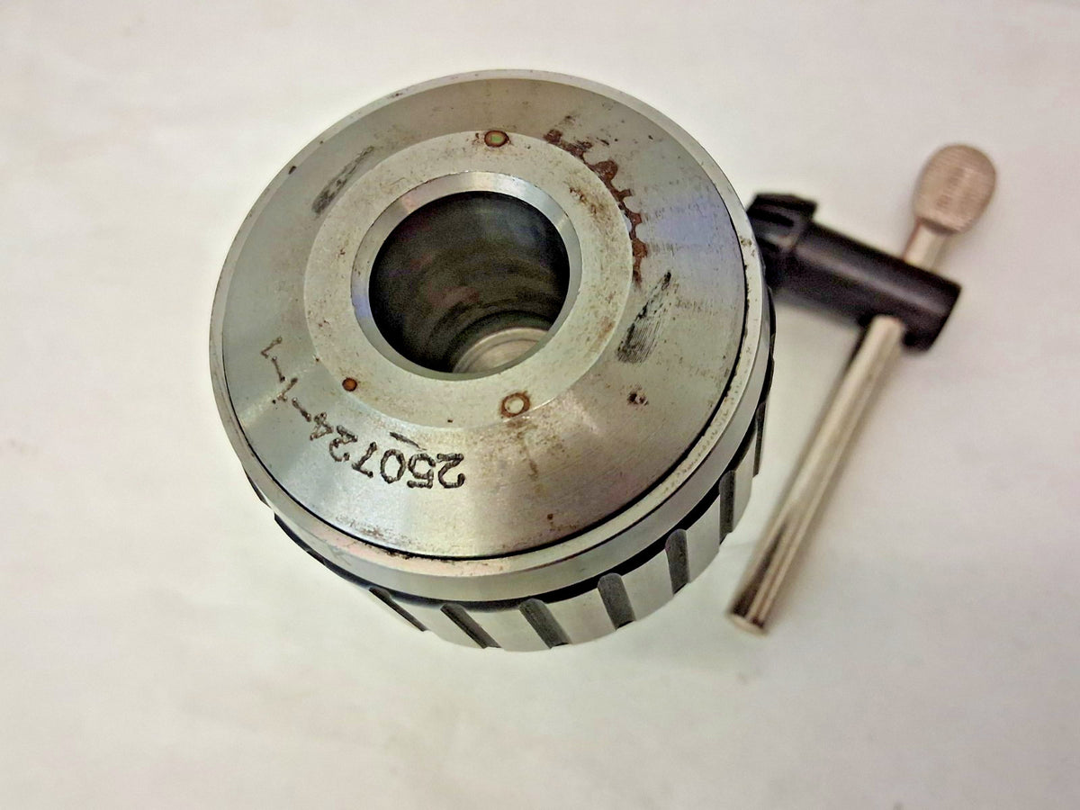Jacobs Drill Chuck 0 to 1/2" Capacity Tapered Mount JT3 JCM30221