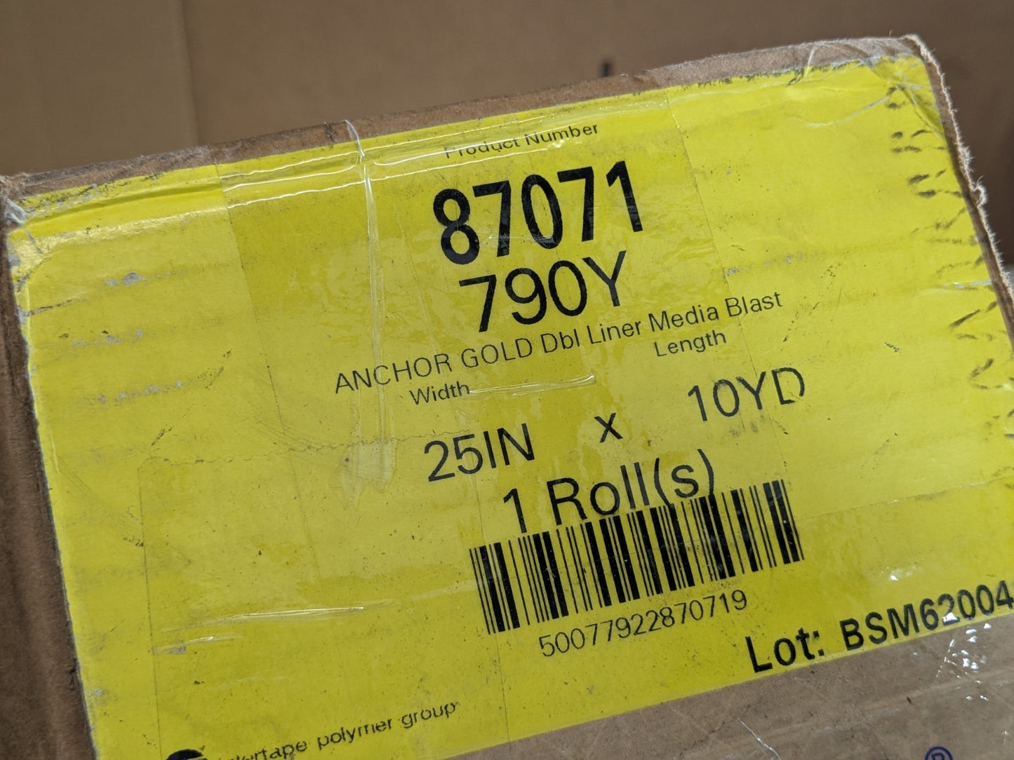 Anchor Gold Double Liner Media Blast Stencil 10 Yd. x 25 In. 790Y 87071