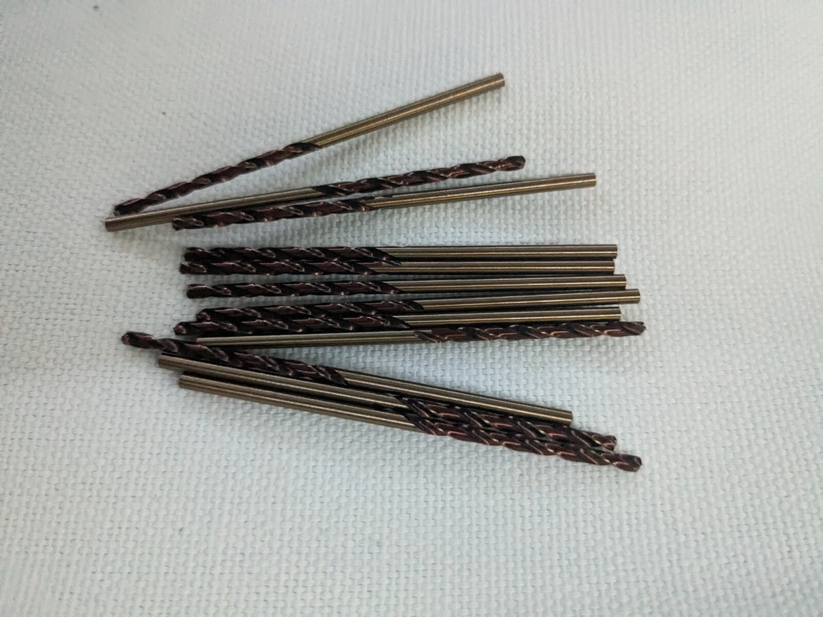 PRECISION TWIST DRILL Jobber Drills 12pk: #49, 135 deg Point HSS 5995914
