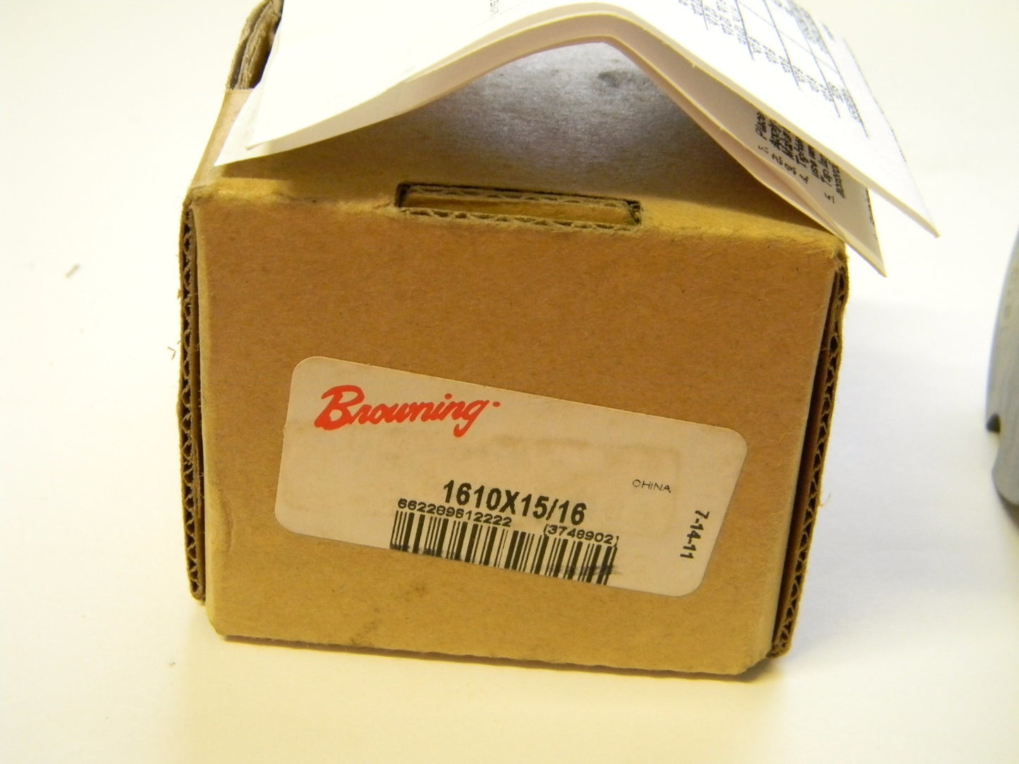 Browning 15/16" x 3/8" x 5/8" Tapered Lock Sprocket Bushing 3748902
