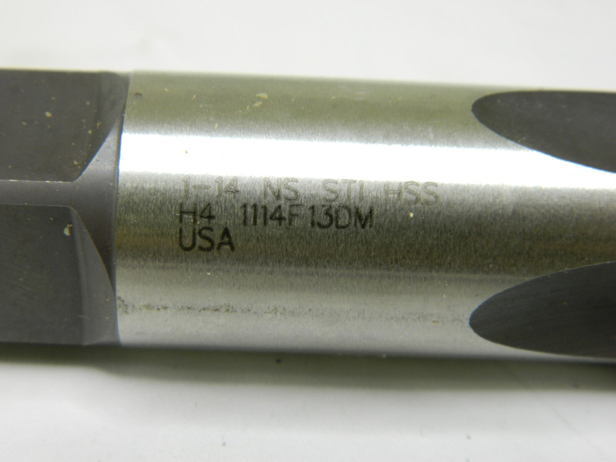 Hertel Hand STI Tap: 1-14 UNS, H4, 4 Flutes, Plug Chamfer 07683220