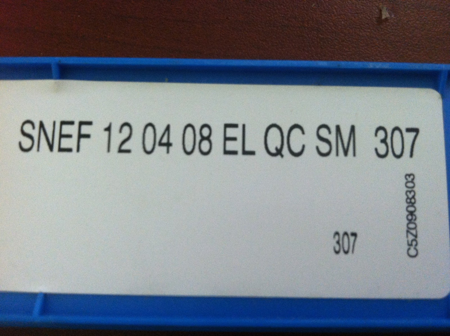 Valenite Milling Inserts SNEF120408EL-QC Grade SM307 Carbide QTY 10 05931