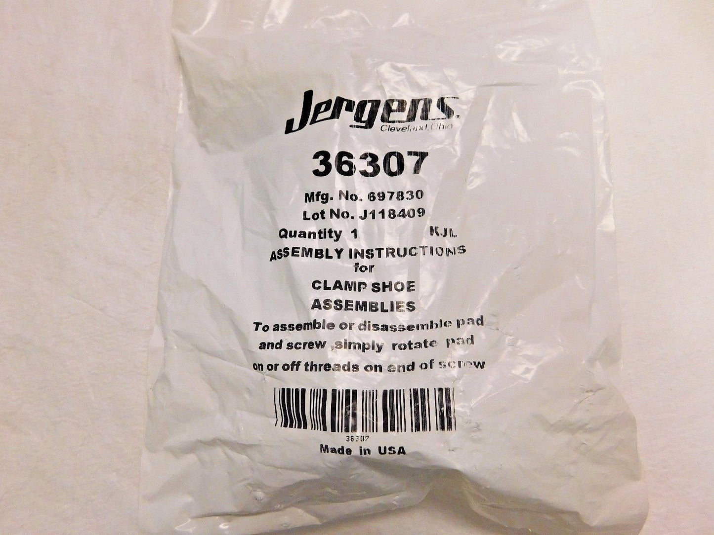 Jergens Hand Knob Toggle Screw 1/2"-13 Thread 4" Screw L 2-1/2" K