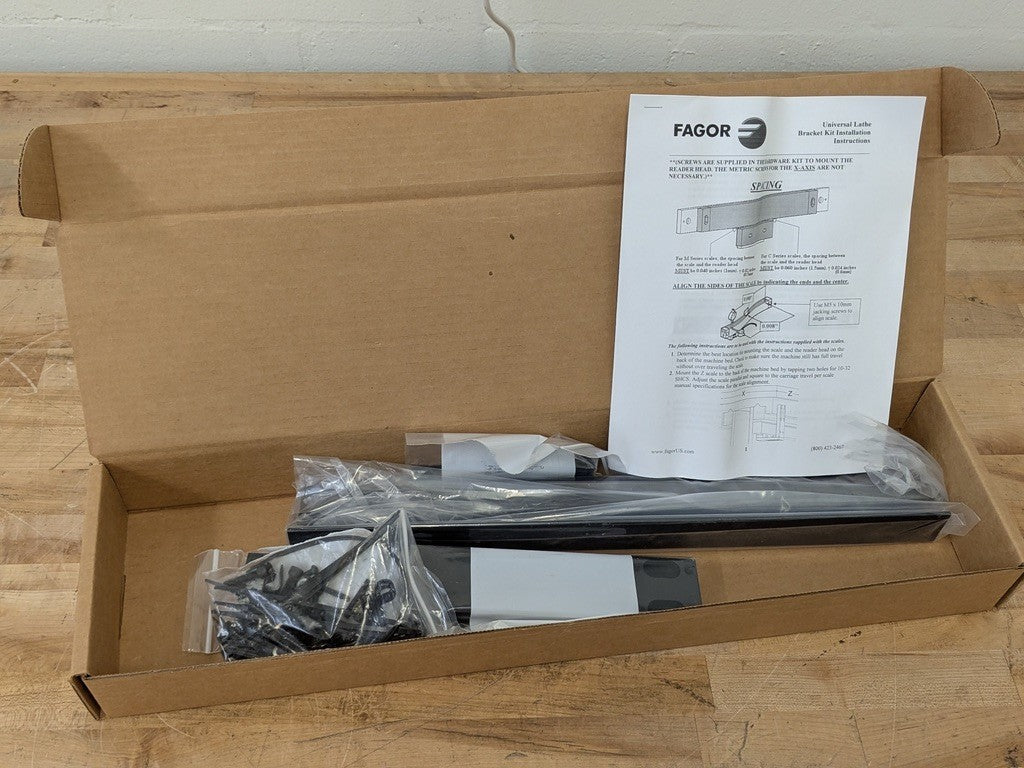 Fagor Digital Readout 2-Axis 60" x 10" Lathe DRO System ProKit T08