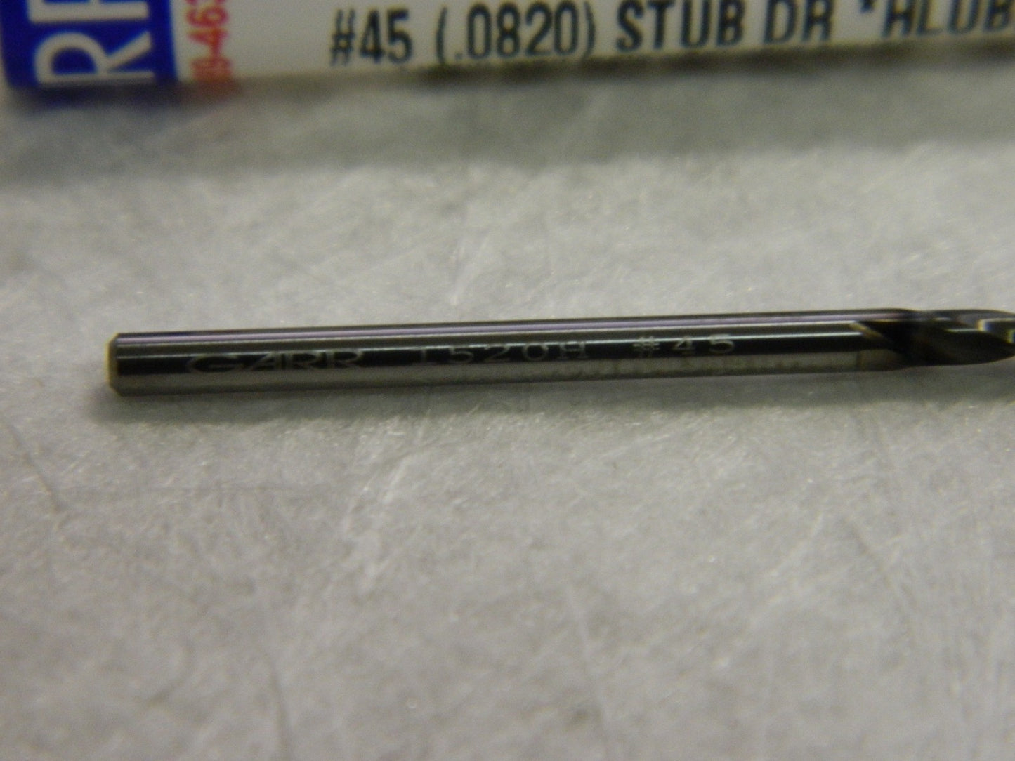Garr 3XD - 2 FL Balinit HardLube Coated 135 DEG. 4-Facet Point QTY 10 77216