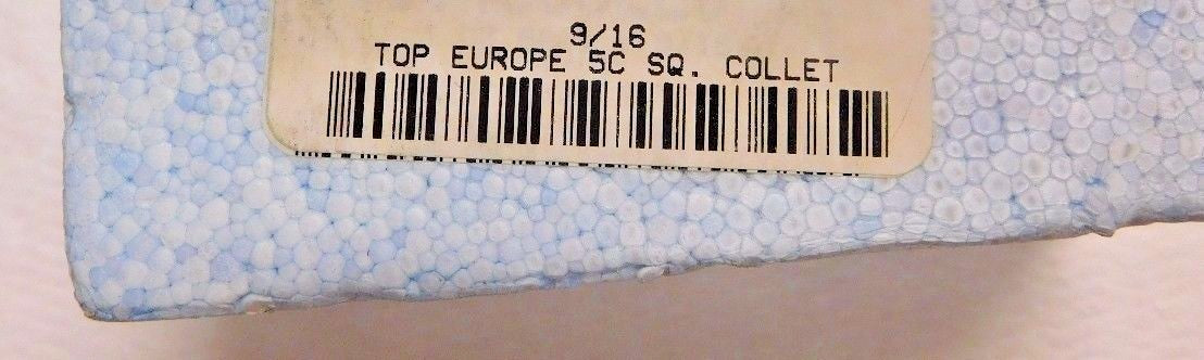 5C Steel Square Collet 9/16" Internal Thread Size 1.041-24 0.012" TIR 09746363