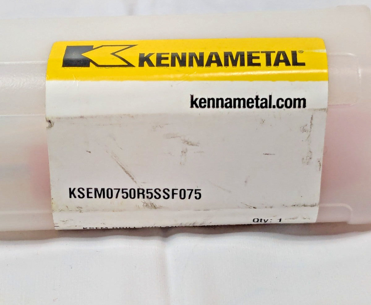 Kennametal Weldon Flat Shank Replaceable-Tip Drill 19.05 to 19.55 mm Dia 1505174