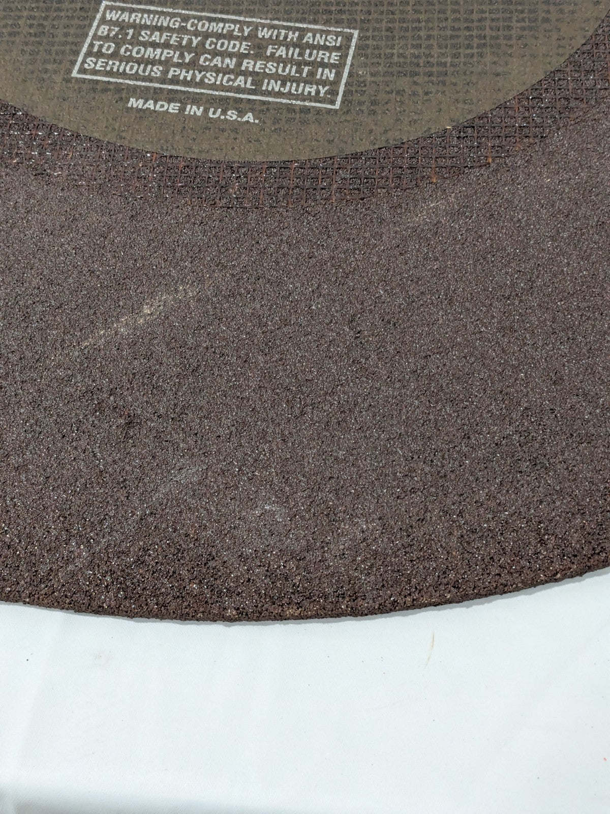 EVERETT Cutoff Wheel: Type 1 (01/41), 26" Dia, 7/32" Thick, 1" Hole 232OFG