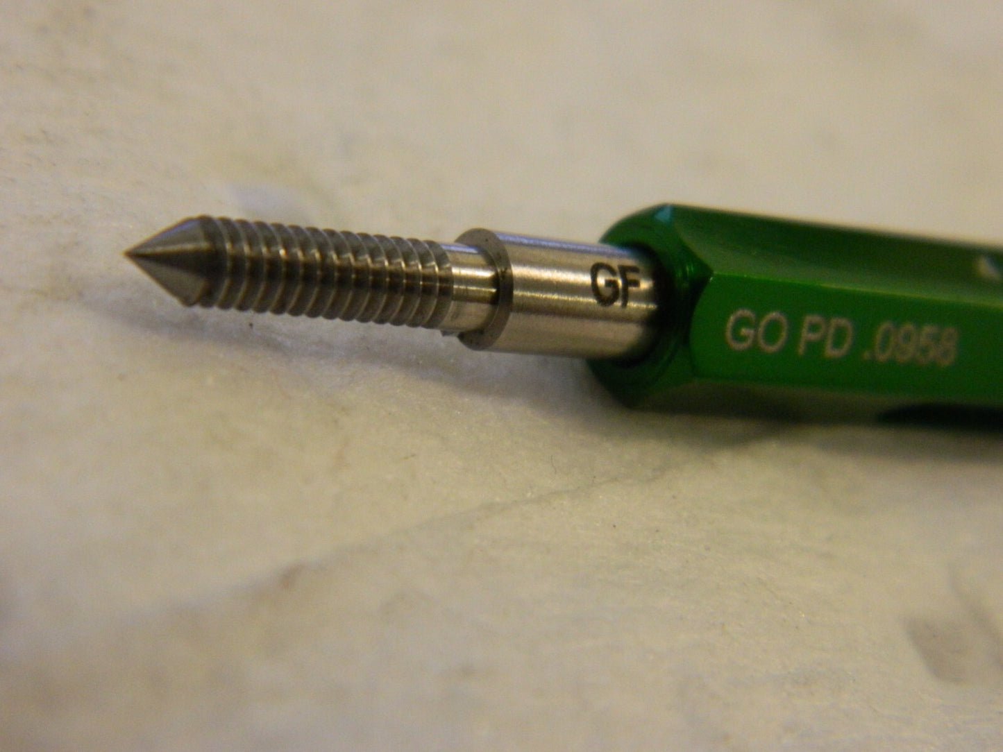 GF GAGE Plug Thread Gage: #4-40 Thread Double End, Go & No Go W0112402BS