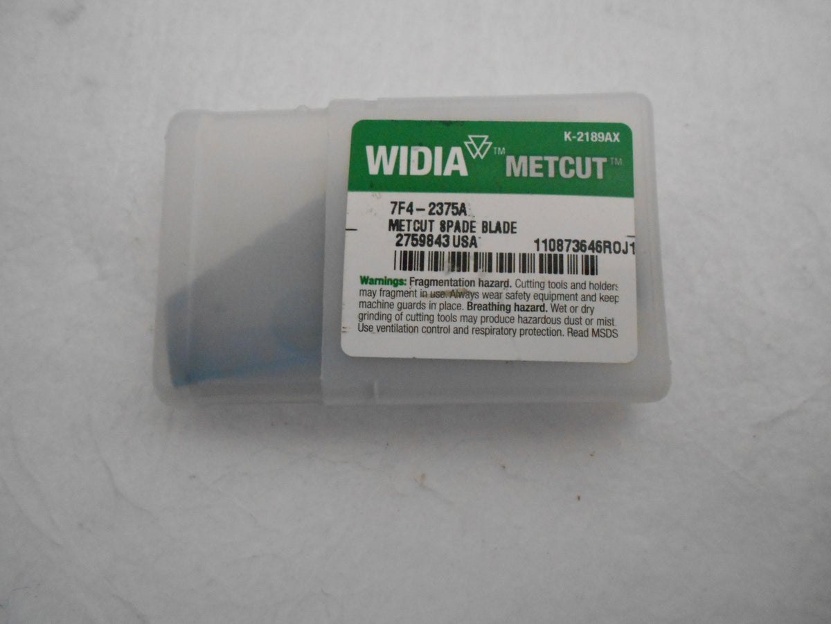 Widia Metcut Spade Blade 60.325mm Cobalt AlTiN 2759843