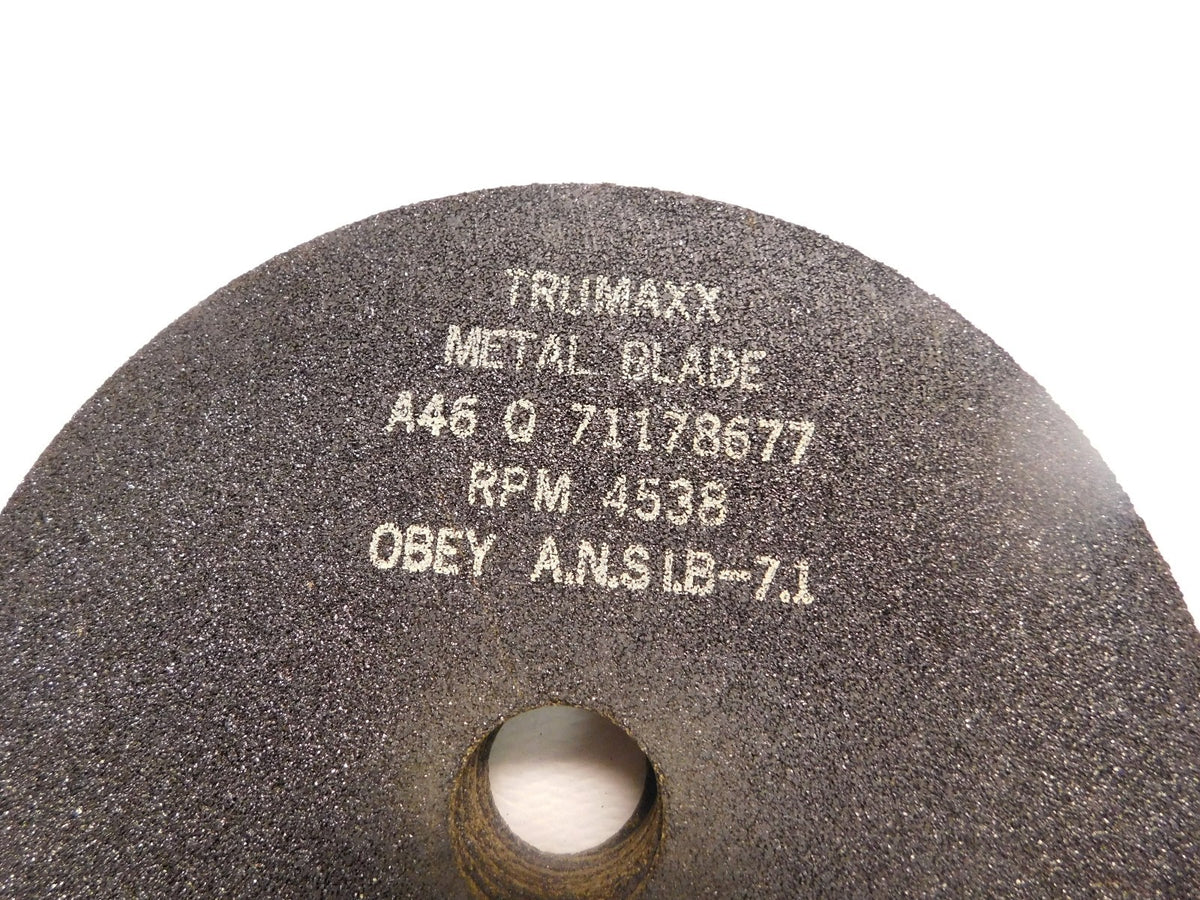 Tru-Maxx Aluminum Oxide Cutoff Wheel 8" Dia 46 Grit 4,538 RPM Qty 10 711786