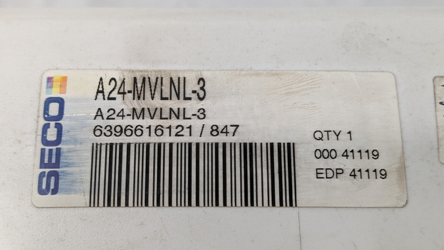 Seco Indexable Boring Bar LH 2.2500" Min Bore A24-MVLNL-3 00041119