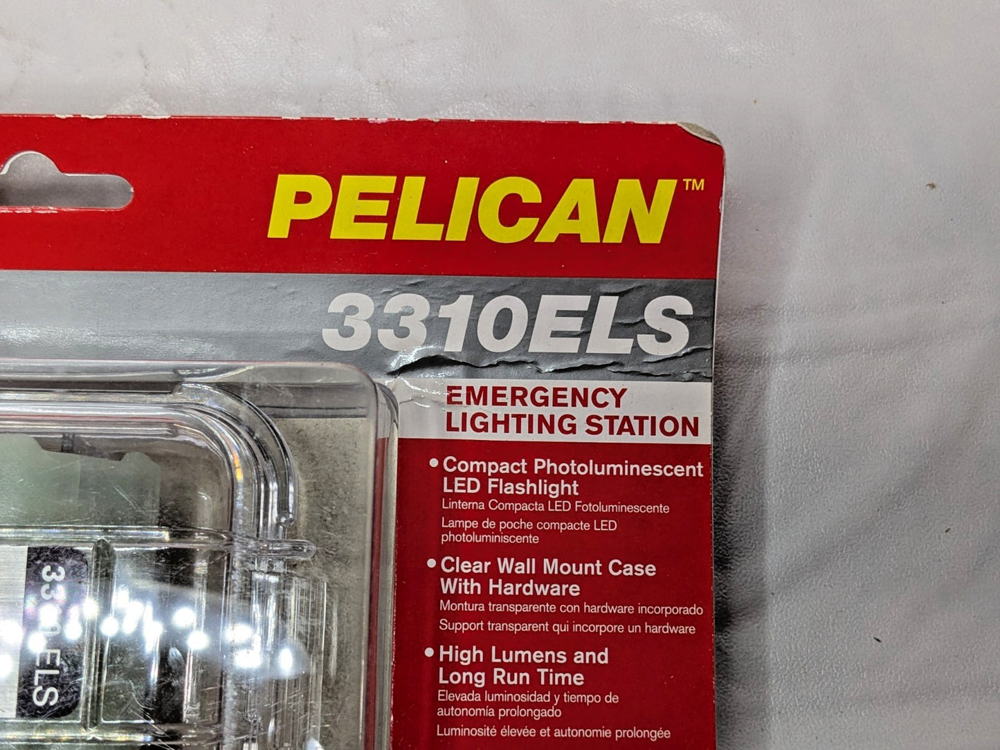 Pelican Emergency Lighting Station 3310ELS 033100-0001-247