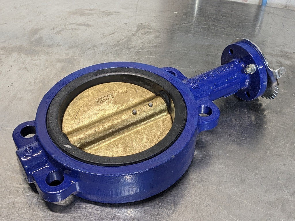 Nibco 6" Manual Cast Iron Wafer Style Butterfly Valve NLJ100K Parts / Repair
