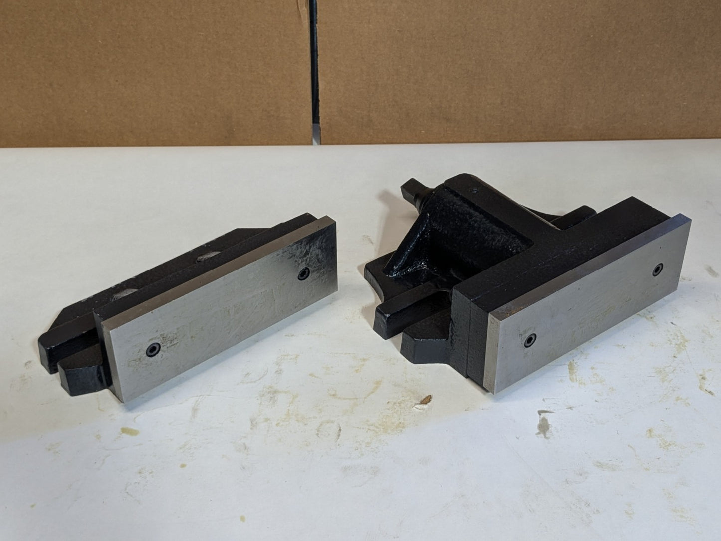 Quick Clamp 2-Piece Milling Machine Vise 8" Jaw Width 2-3/4" Jaw Heigh