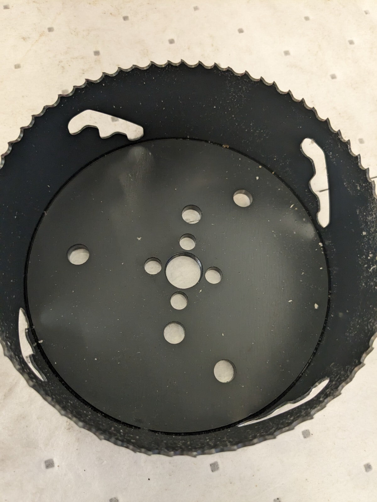 LENOX Hole Saw: 5" Saw Dia, 1-1/2" Cut Depth 3008080L
