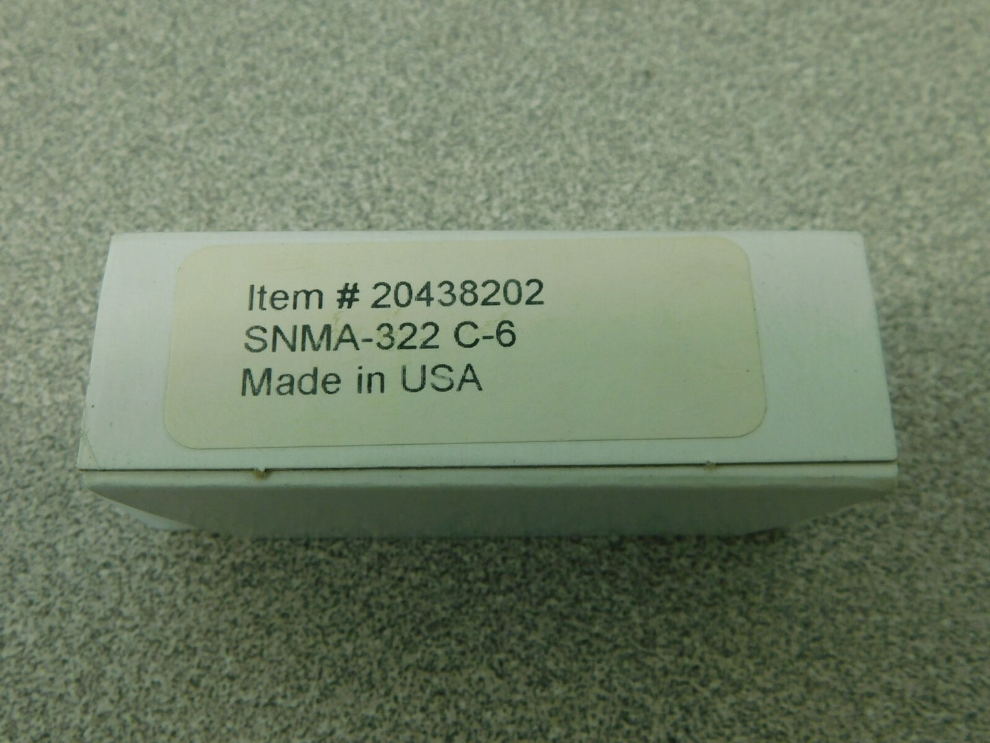 Turning Insert: SNMA322 C5/P30, Carbide pack of 10 20438202