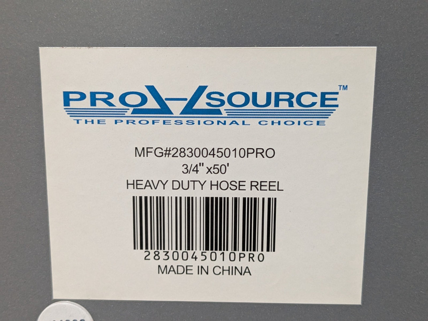 Pro Source Heavy Duty Retractable Hose Reel 50 Ft. x 3/4 In. 300 PSI Max.