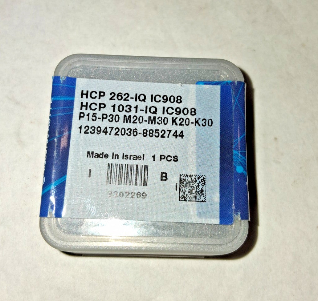 Iscar Replaceable Drill Tip HCP 1031-IQ IC908 1.0310" Dia 26.19 mm Dia 3302269