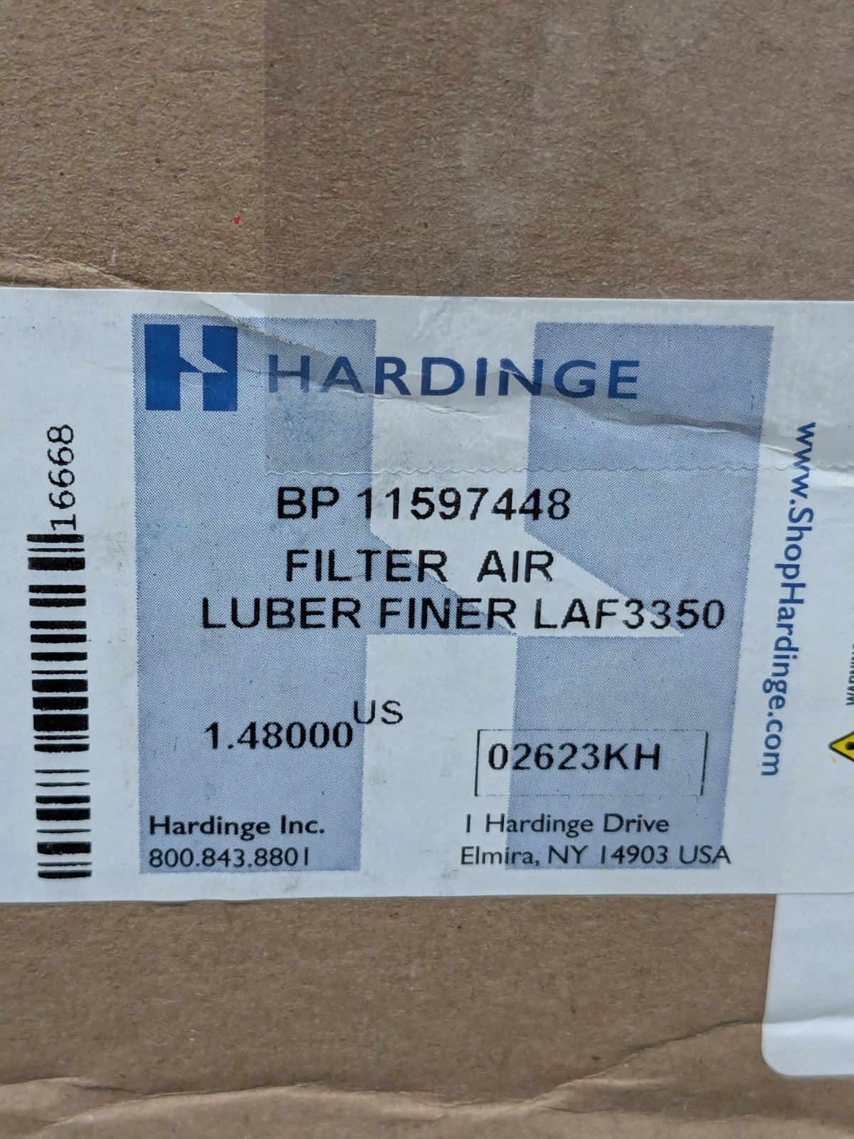 Bridgeport Filter For Electrical Cabinet on EZ-Trak & VMC Models 11597448