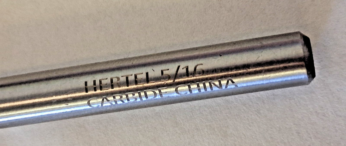 Hertel Abrasive Bur SB-2 5/16" Cut Dia Cylinder With End Cut 18651612