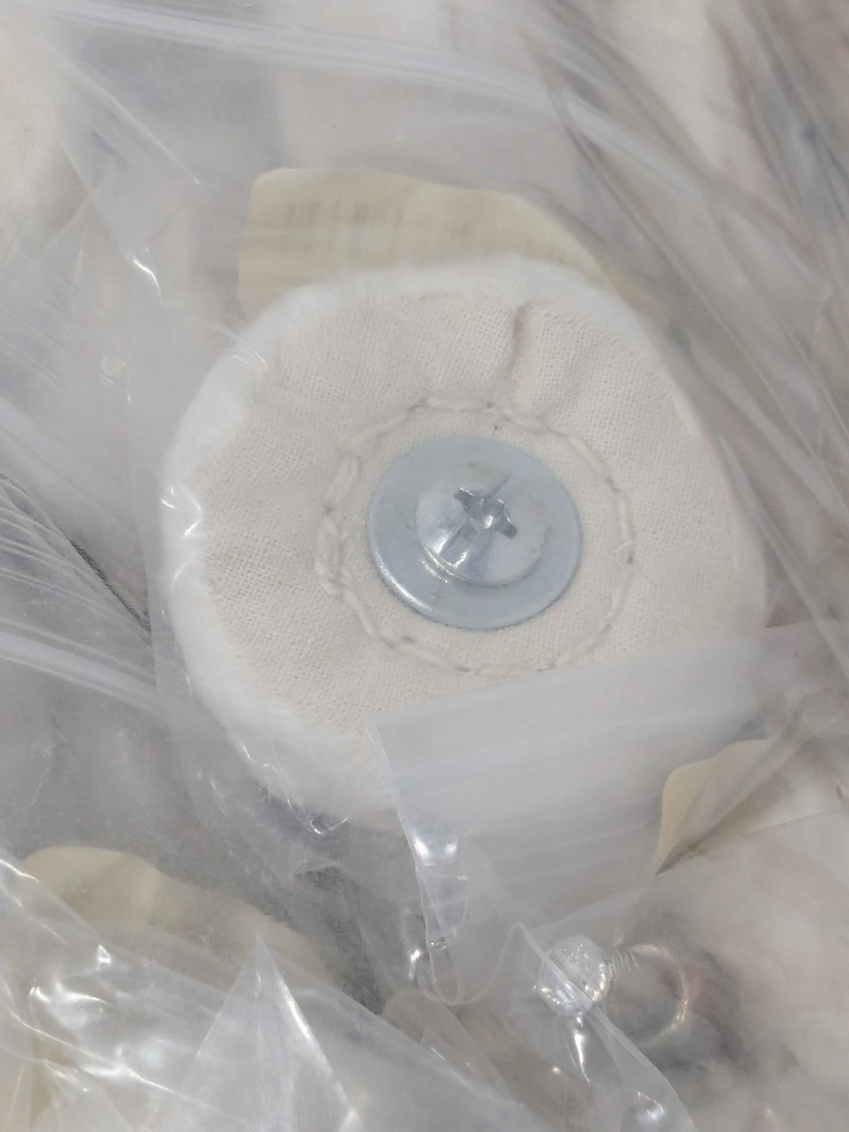Mounted Polishing Buffing Wheel: 2" Dia 60 Ply Qty 100 777502350