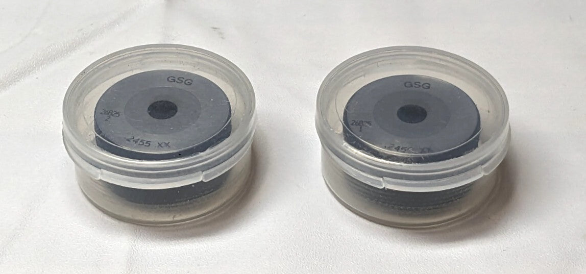 GSG Class XX Master Ring Gages Set 0.2455" GO / NO GO GSG-CR-0.2455MC