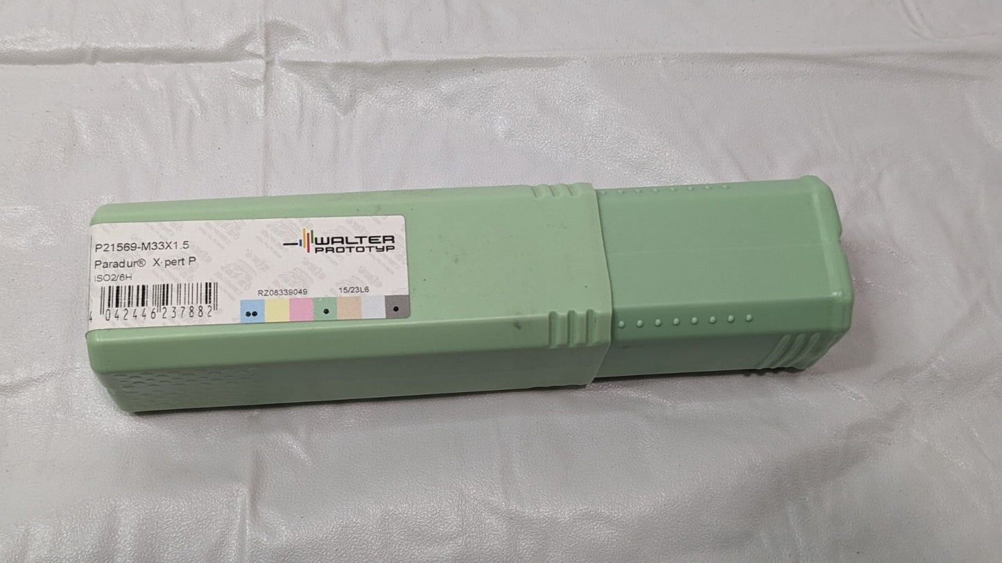 Walter-Prototyp HSS-E Machine Tap 5FL SO2/6H P21569-M33X1.5 6244653