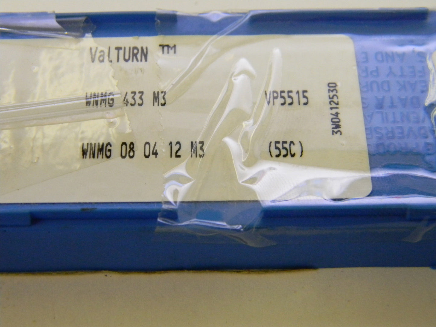 Valenite WNMG433 M3 Grade VP5515 Carbide Turning Insert Qty. 10 01650