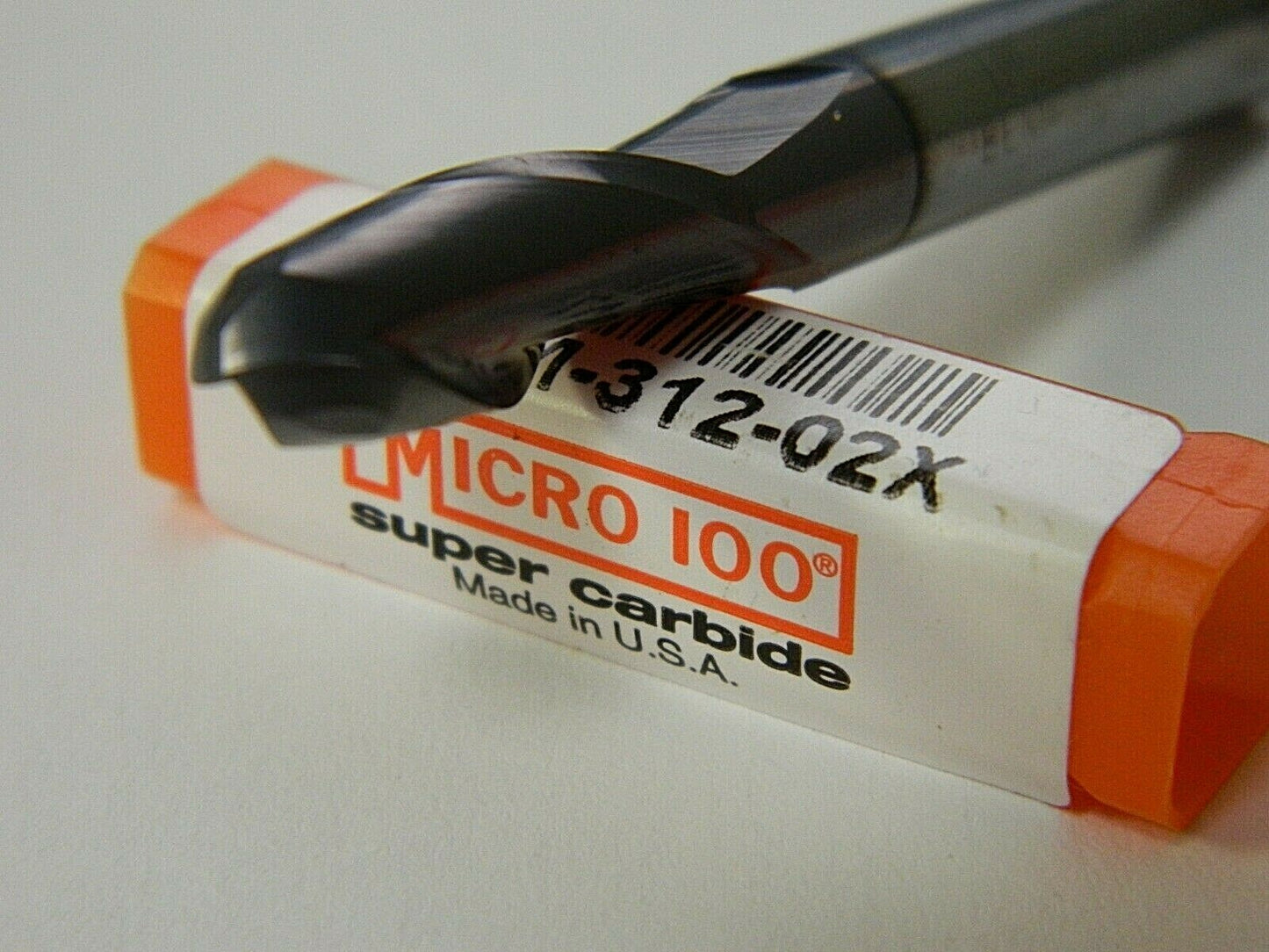 Micro 100 Carbide End Mill 5/16" x 2-1/2" Ball CC 2FL BEM-312-02X