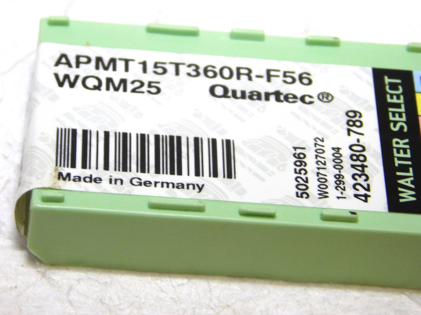 Walter Carbide Milling Insert APMT15T360R-F56 Grade WQM25 Qty 10 5025961