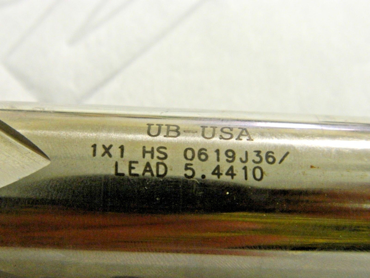 Union Butterfield End Mill Double End 1" x 1" x 1-5/8" x 6-3/8&qu