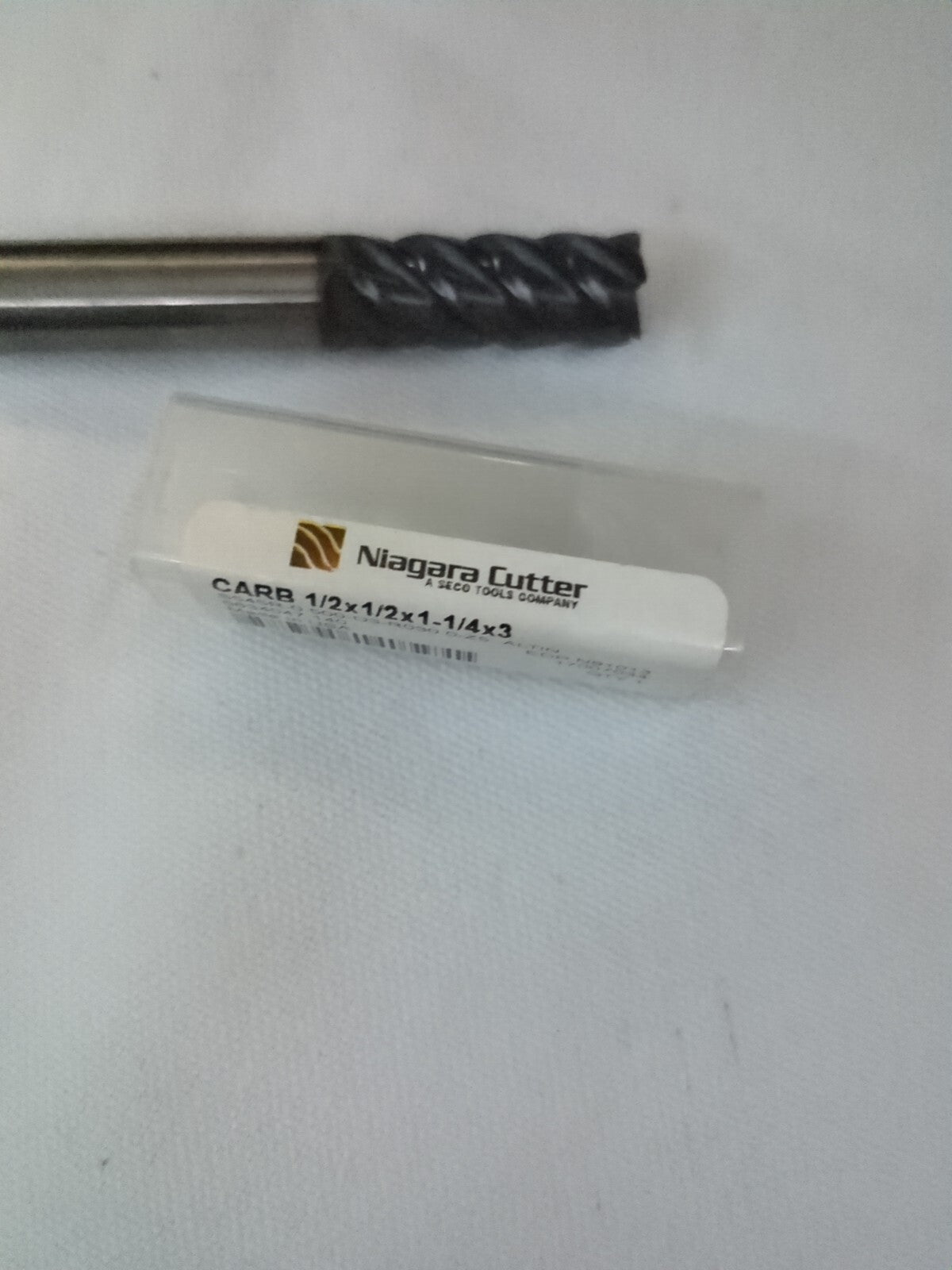 NIAGARA CUTTER Corner Radius End Mill: 1/2" Dia 5fl carbide17007034