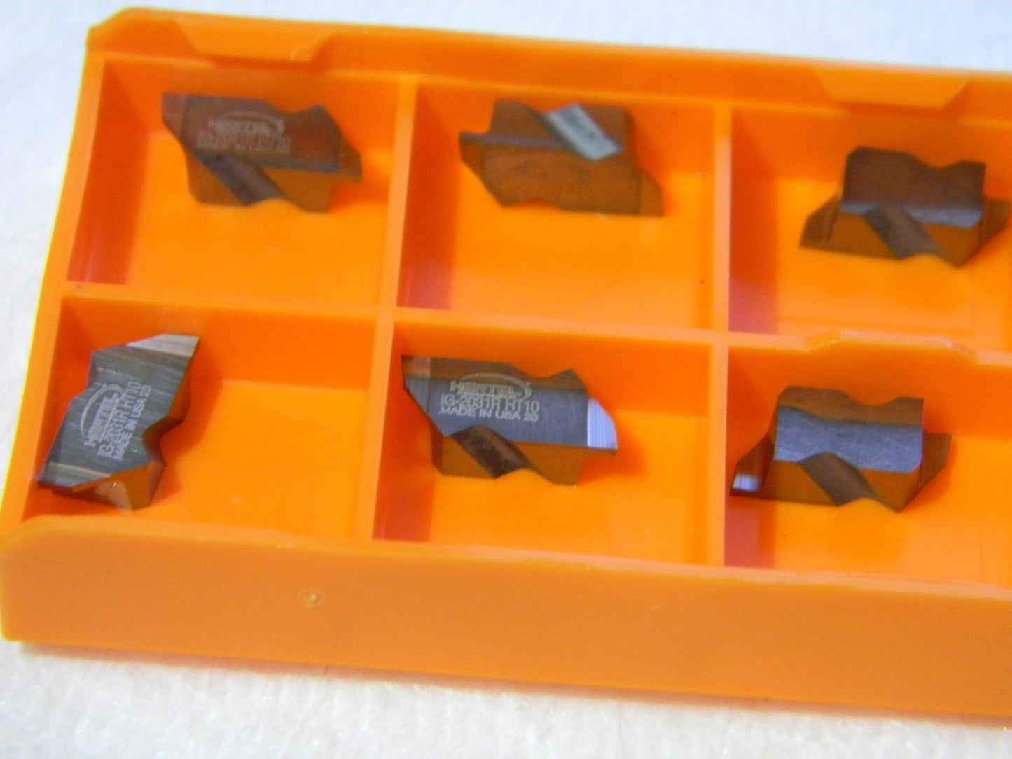 Hertel Carbide Double Grooving Inserts box of 10 IG-2031R Grade HT10 3000259