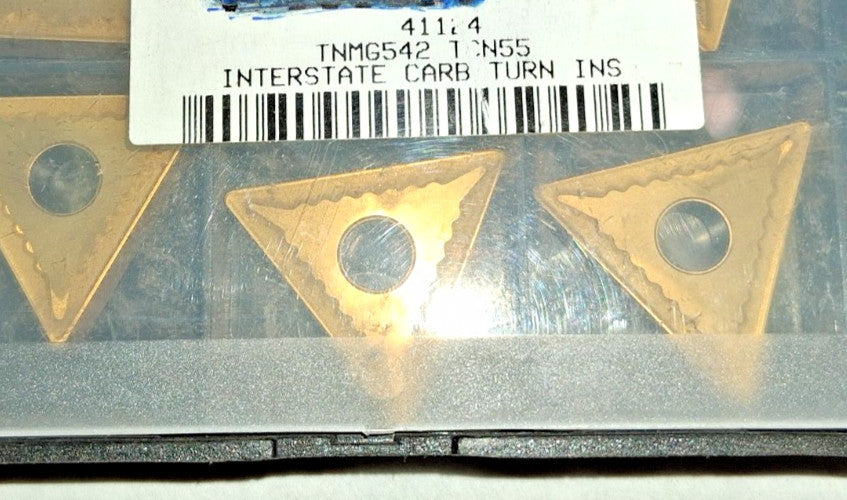Interstate Turning Insert TNMG542 TCN55 KENLOC Carbide 41128
