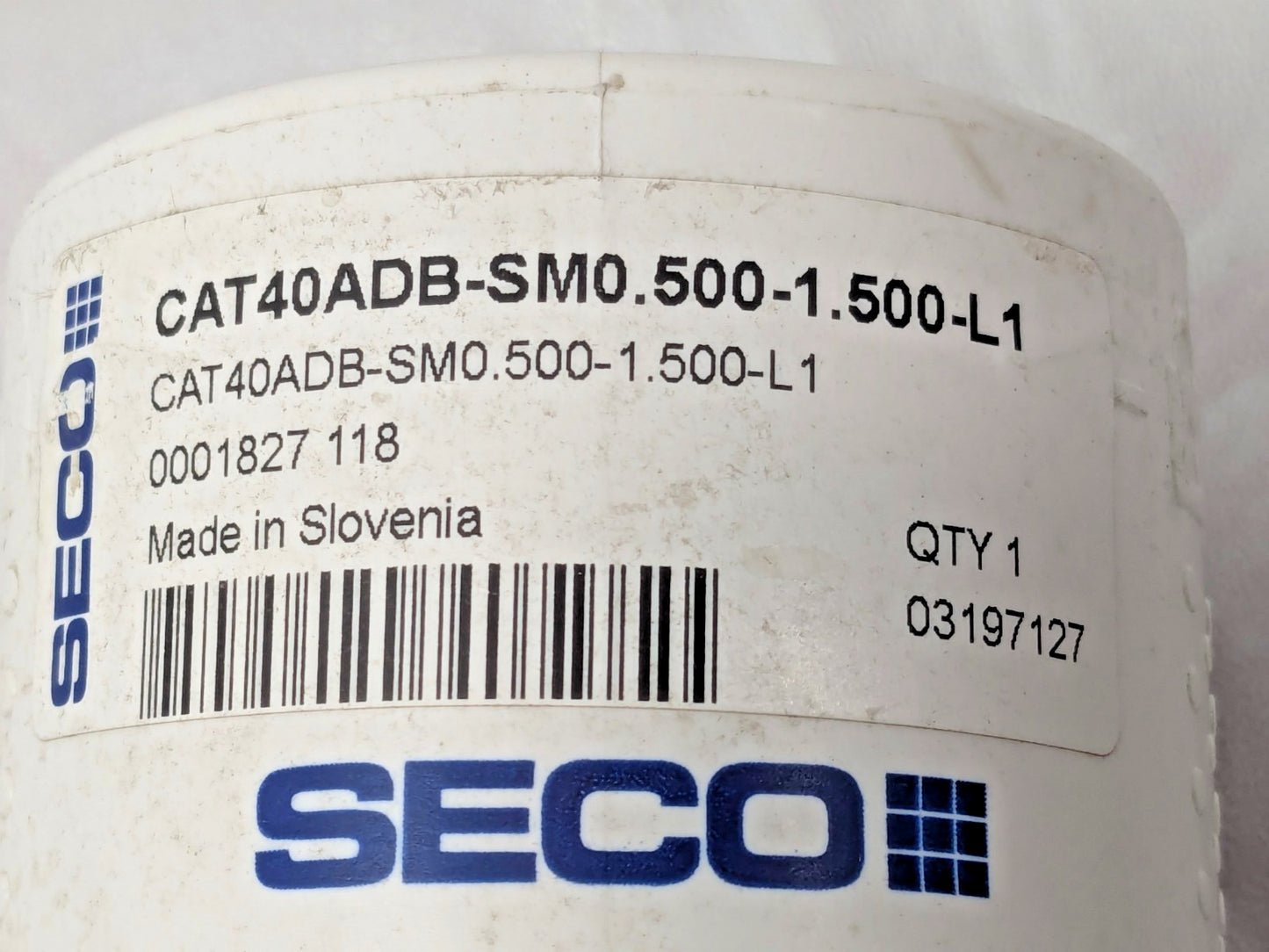 Seco Shell Mill Holder CAT40 Taper Shank 0.5" Pilot 03197127