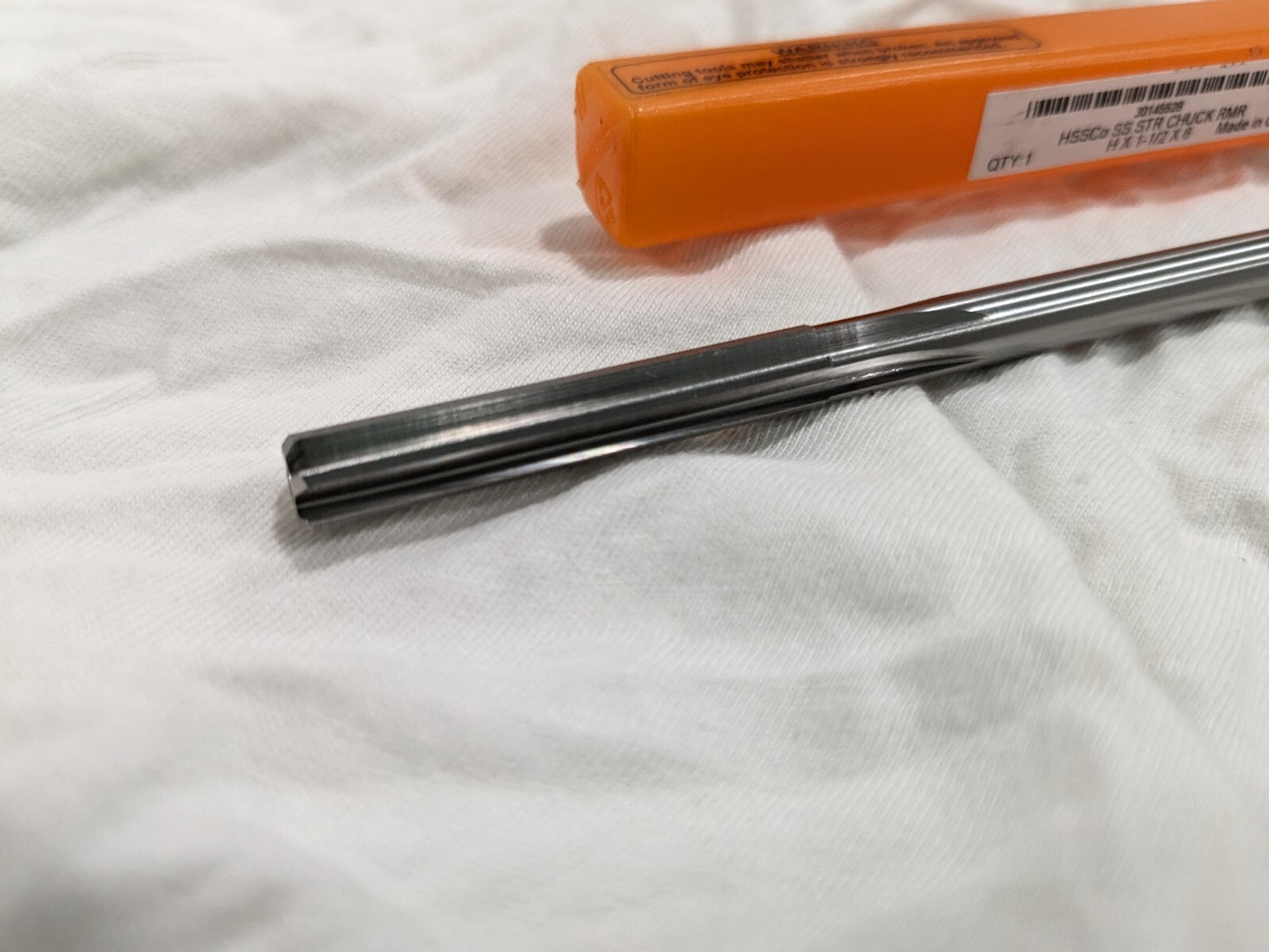 HERTEL Chucking Reamer: Letter H, 6" OAL, 1-1/2" Flute Length 72309081