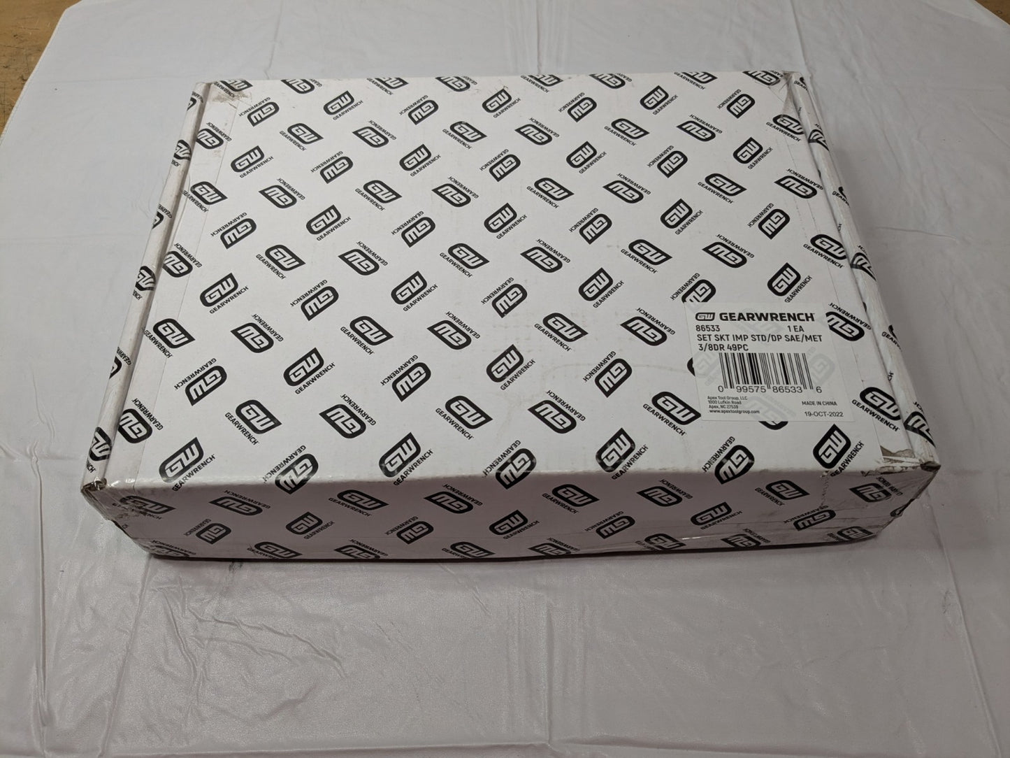 GEARWRENCH 39 Piece Socket Set Deep Impact Standard 3/8" Drive 86533