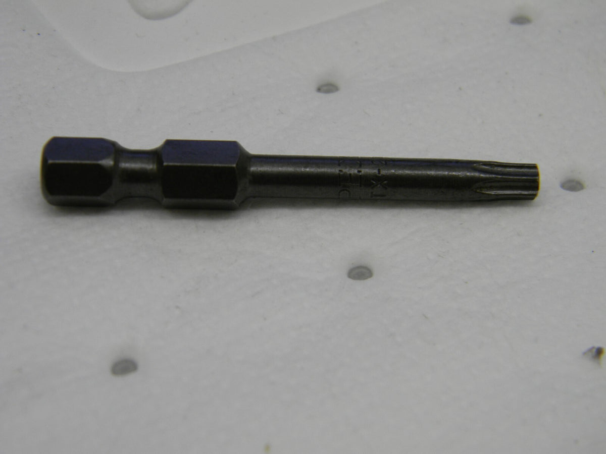 APEX T20 Torx Bit 1/4" Hex Drive, 1-15/16" OAL 49-TX-20