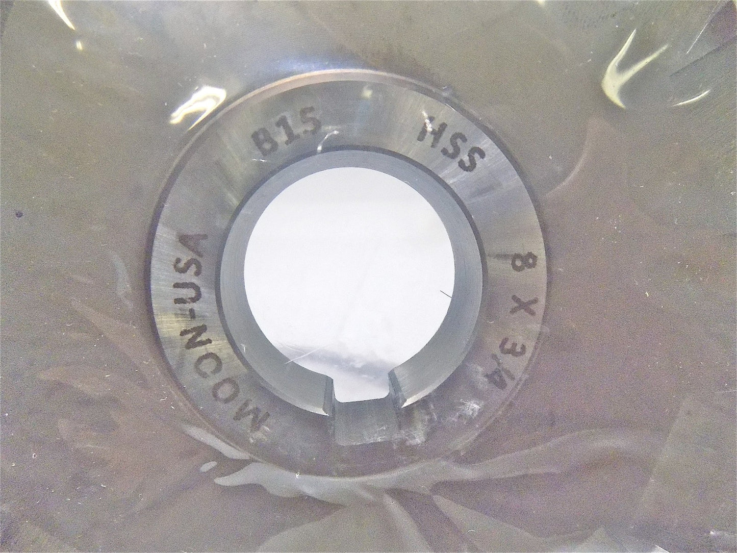 Moon Cutter Side Mill Cutter 8" x 3/4" x 1-1/2" 28T HSS Staggered