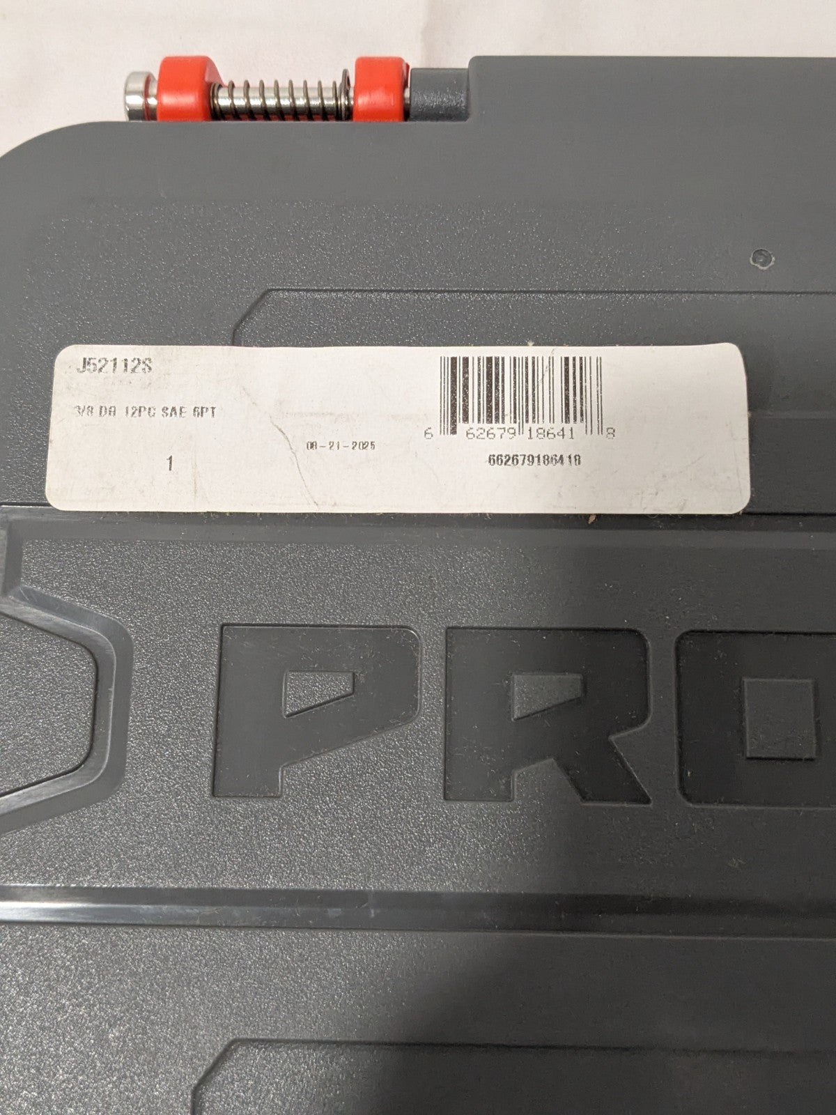 Proto Socket Set: Standard, 12 Pc, 3/8" Drive, 3/8 to 7/8" J52112S
