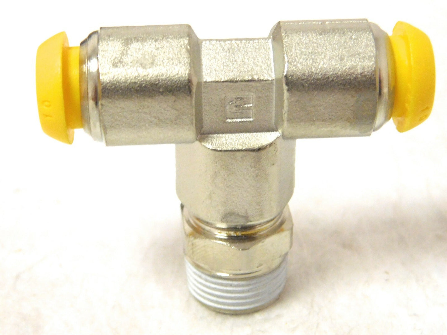 Parker Nickel Plated Brass Push To Connect Tube to Male Branch Tees Box of 10