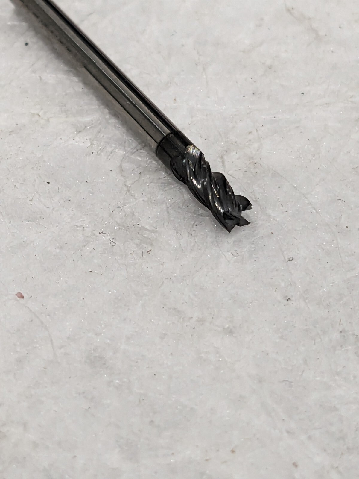 ACCUPRO Corner Chamfer End Mill: 1/8" Dia, 1/4" LOC, 4 FL Qty 3 84328061