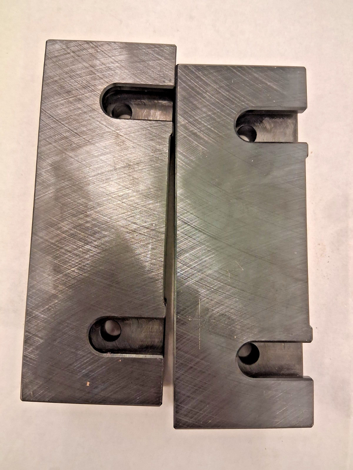 Snap Jaws Vise Jaw 6" W 2-1/4" H 1" T Flat No Step 2Pcs 6MSJ-225