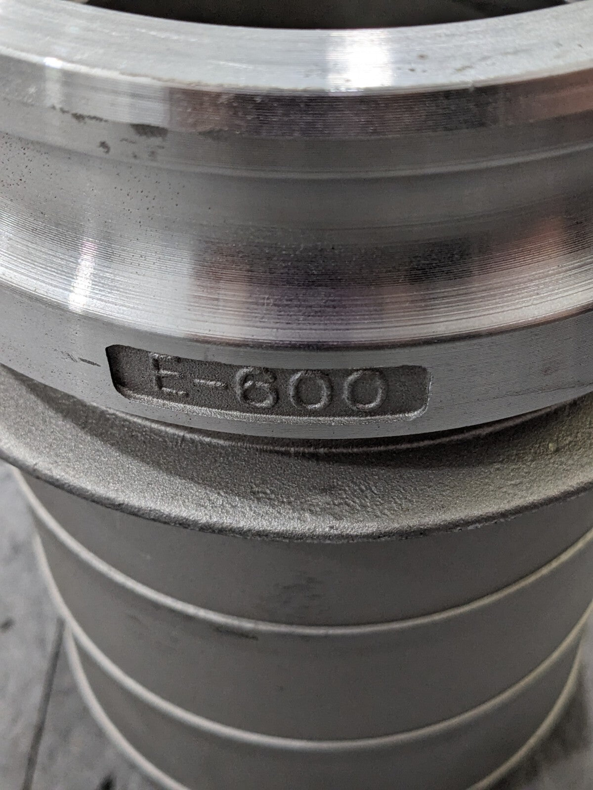 6" Cam & Groove Aluminum Hose Barb Adapter E-600