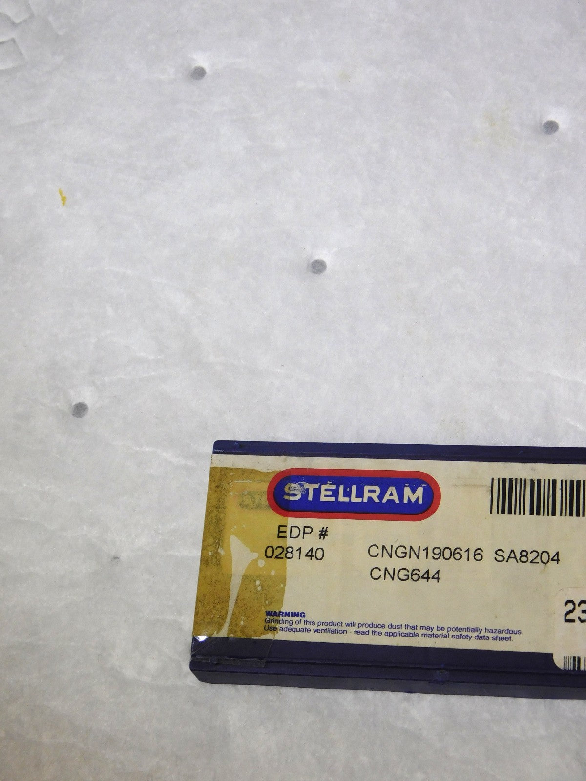 Stellram Ceramic Turning Inserts CNGN190616 CNG644 SA8204 Qty. 10 028140