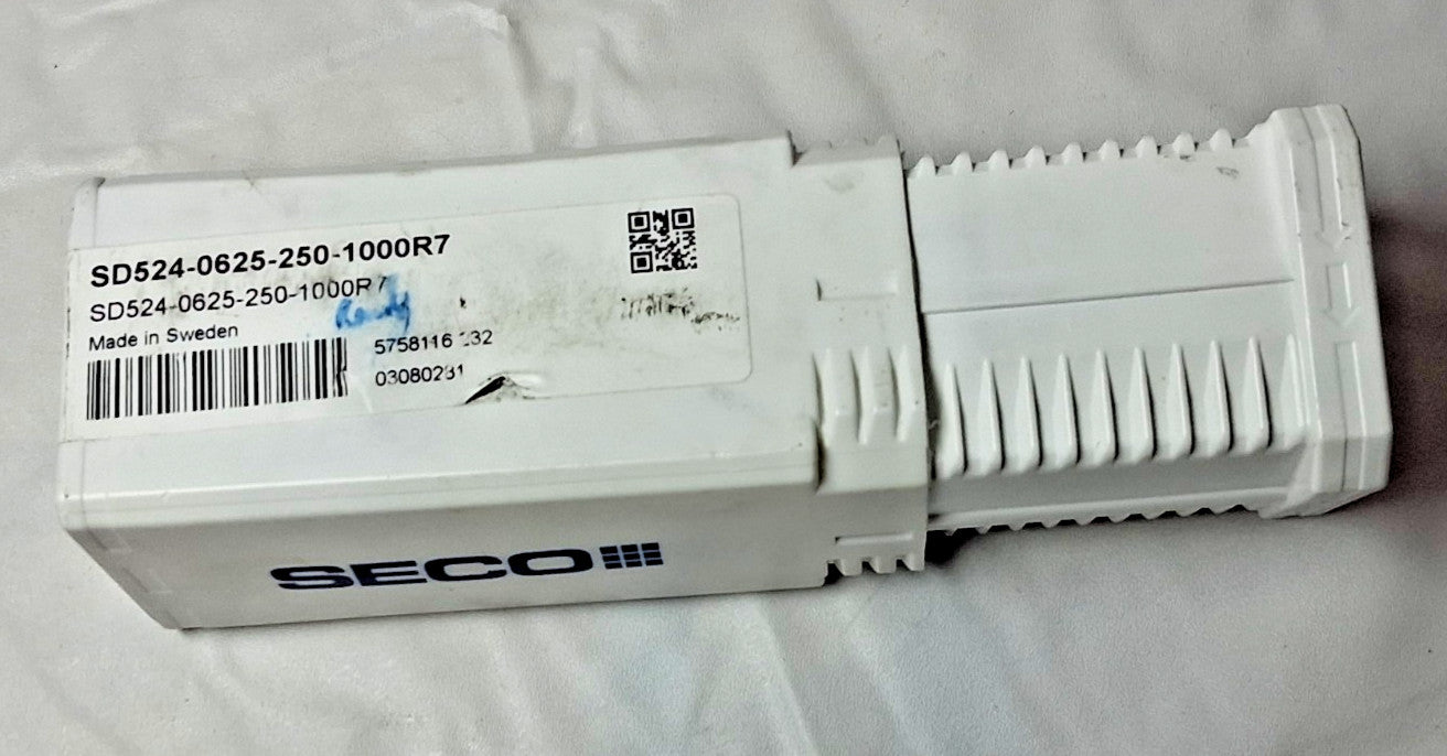 Seco Indexable Insert Drill SD524-0625-250-1000R7 5/8" Dia 2-1/2" Dep