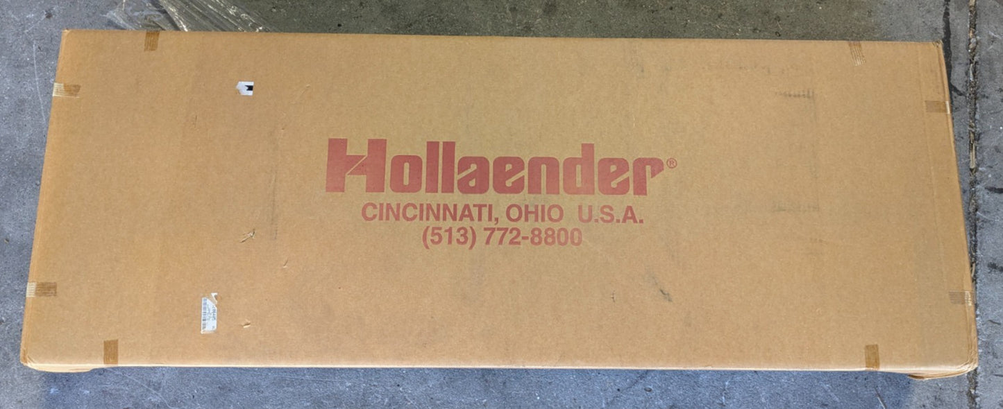 Hollaender Pipe Rail Kit Corner Section 48" Tall 1-1/2" Pipe Dia 50121