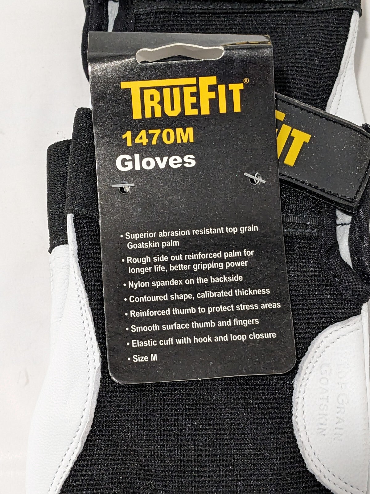 Tillman TrueFit Top Grain Goatskin Performance Gloves Sz M Qty 2 1470M