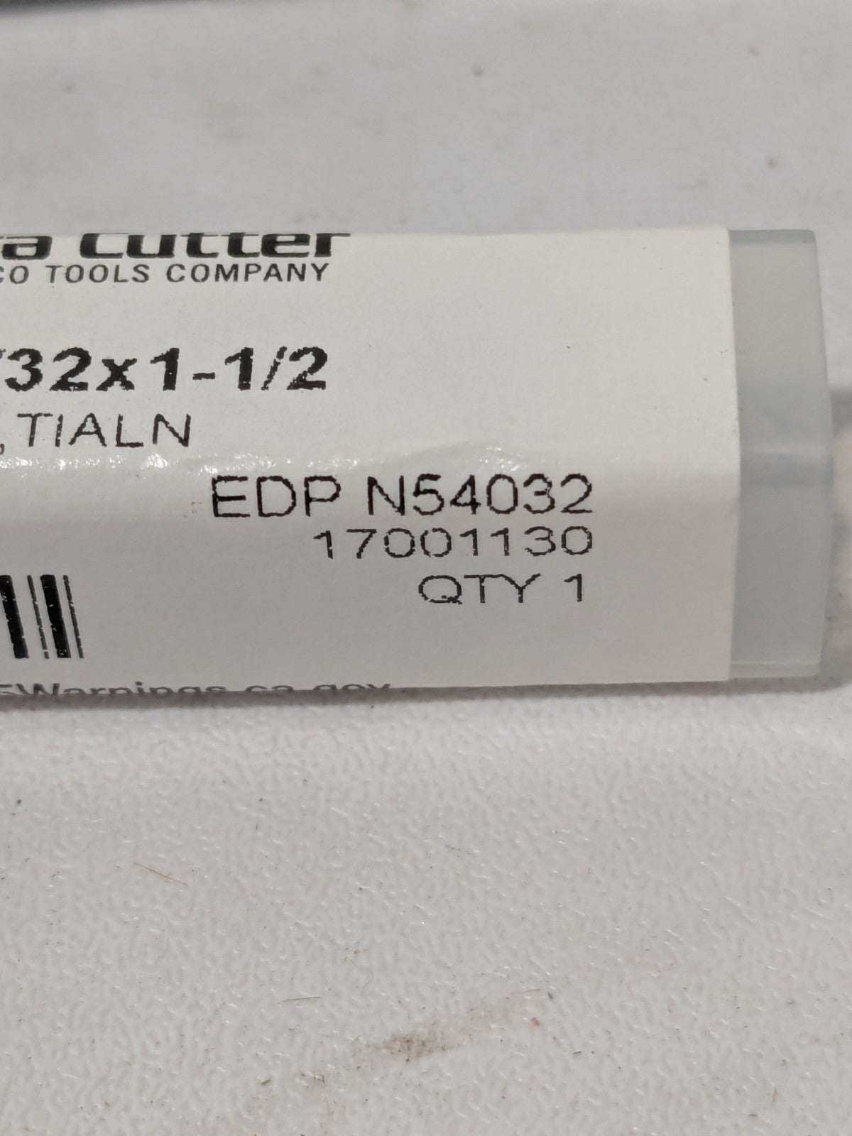 Niagara Ball End Mill: 1/32" Dia, 3/32" LOC, 2 FL, 1-1/2" OAL Qty